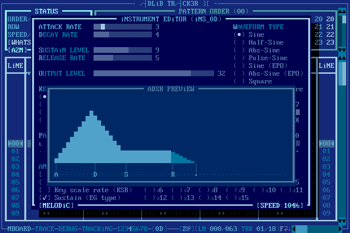 Instrument Editor