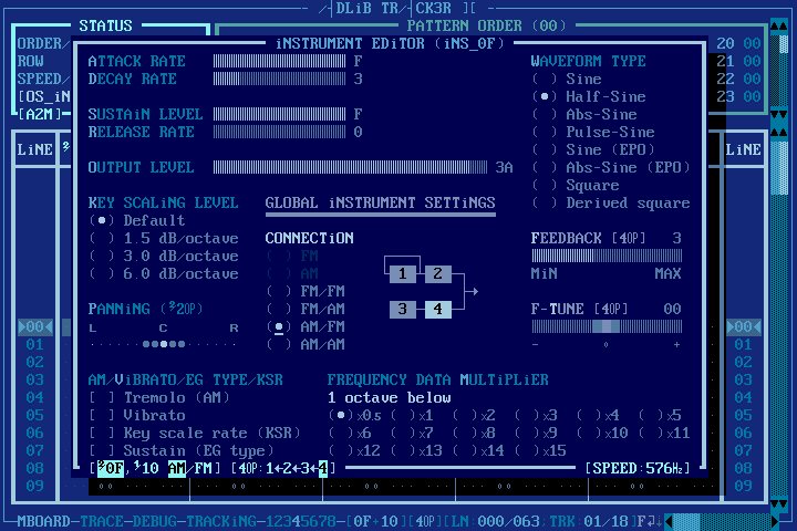 Instrument Editor