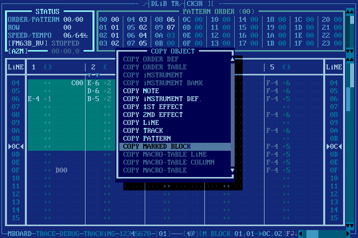 Block Operations and Clipboard